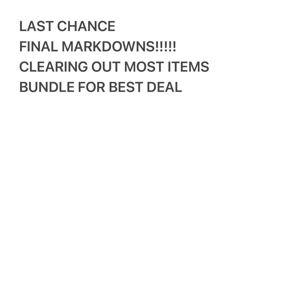 FINAL SALE